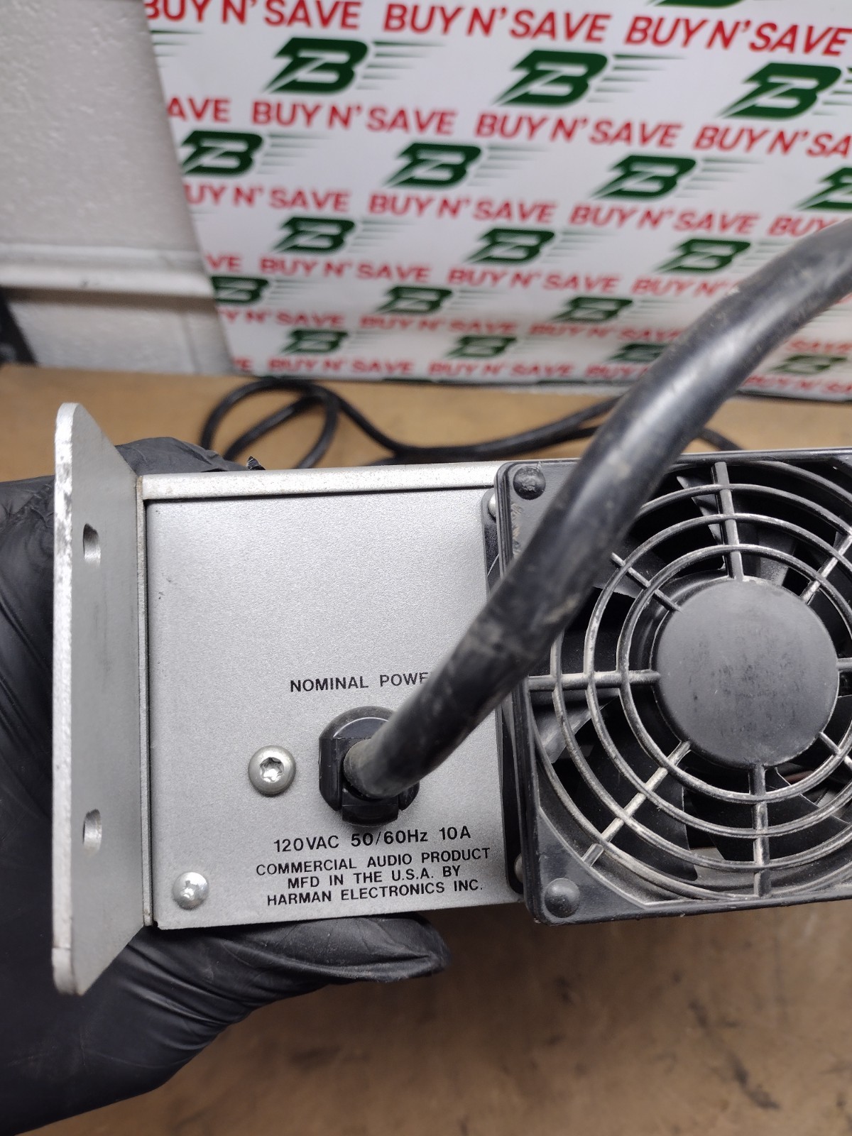 JBL Power Amplifier SR 6670A - Powers On - Rack Mountable - USED