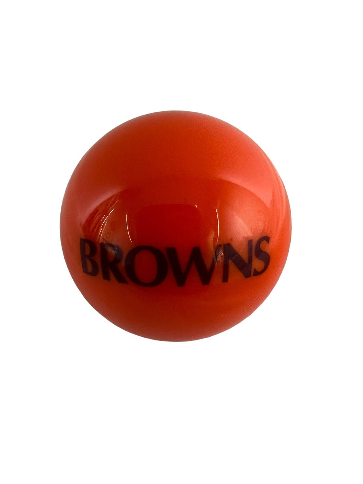 NFL Cleveland Browns Football Orange Billiard Pool Cue Ball C