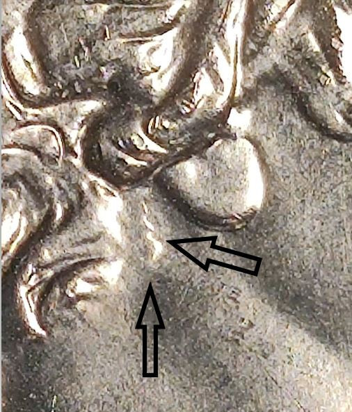 2022 P Maya Angelou Quarter error Die Clash Behind Ear Error & on reverse