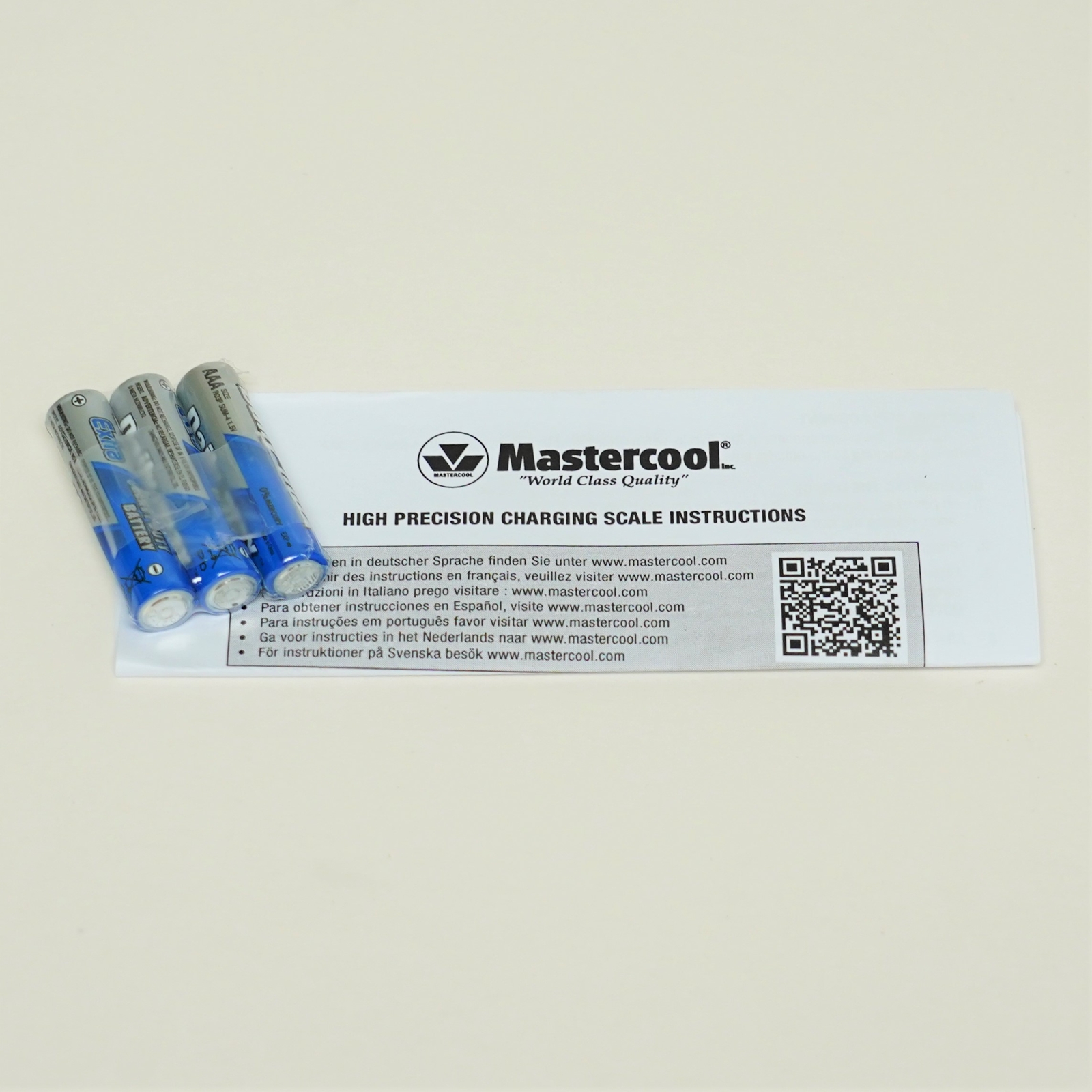 Mastercool 98202 High Precision Refrigerant Charging Scale with Case for R600
