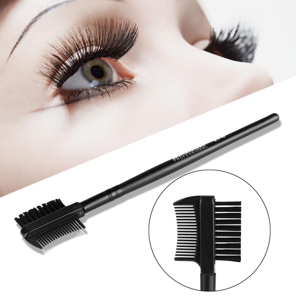ROWAG 3pcs Eyelash Curlers Eyebrow Brush Comb Spoolie Set