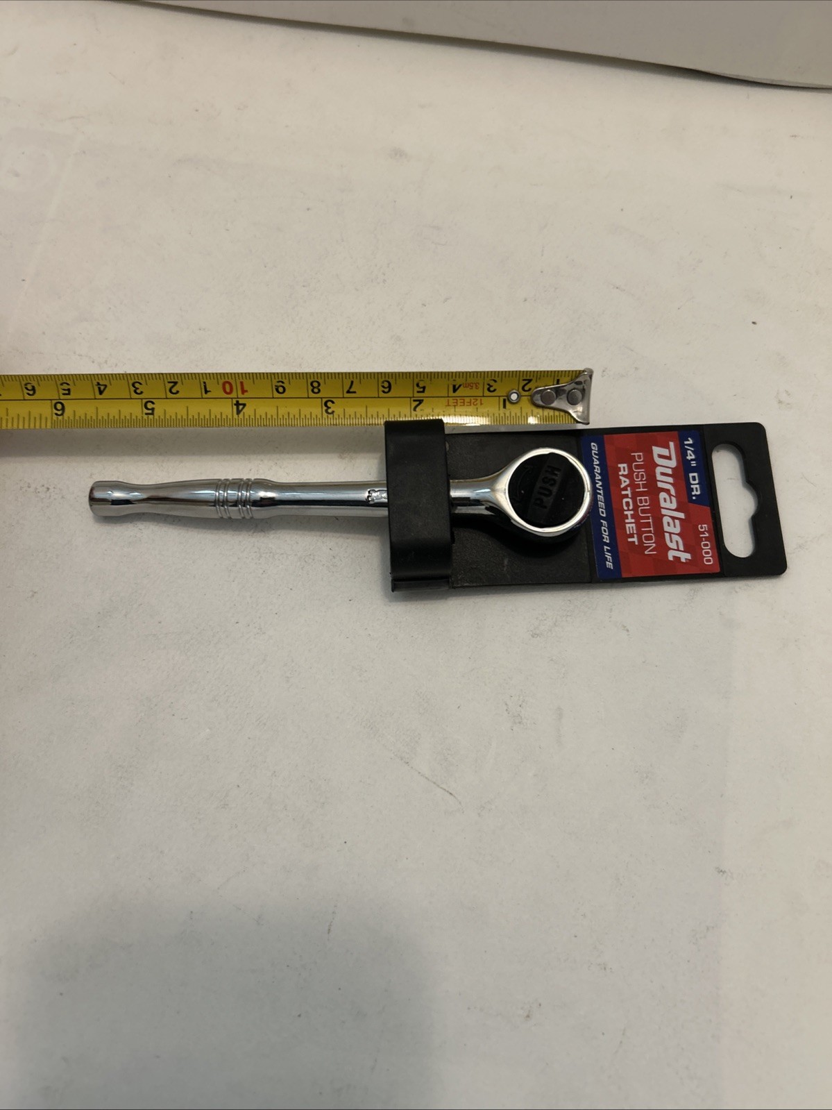 Duralast 51-000 Ratchet 1/4” Drive Quick Release