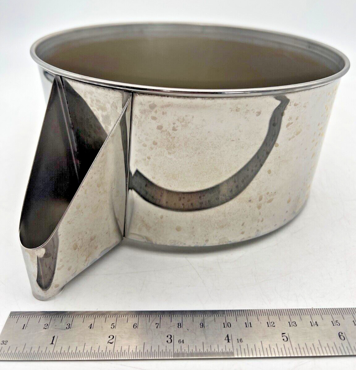 ACME 6001 Juicer Stainless Steel Spout Body Assembly Original Part Made in USA