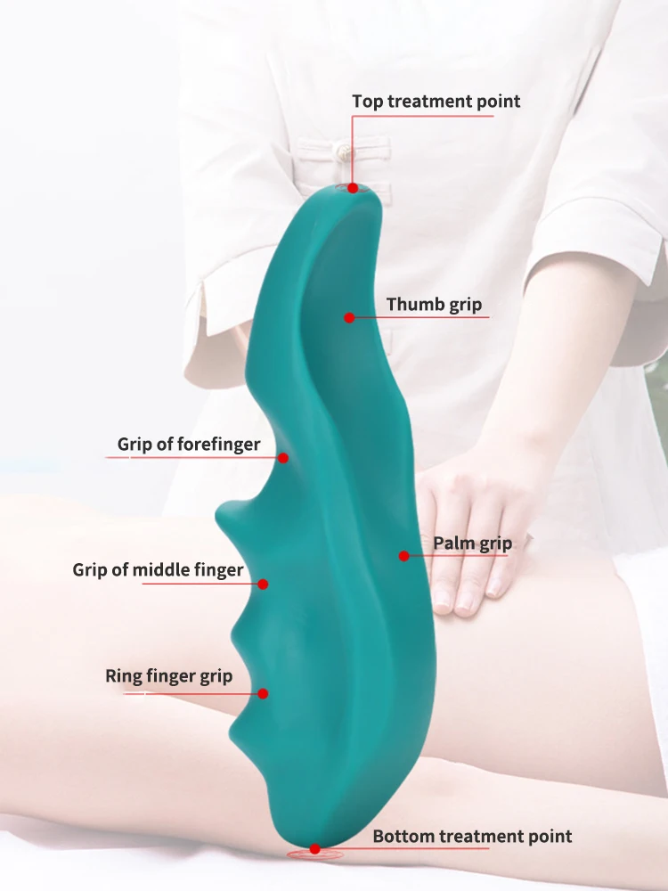 Deep Tissue Massage Tool Thumb Saver Massager Targets Trigger Points M-10