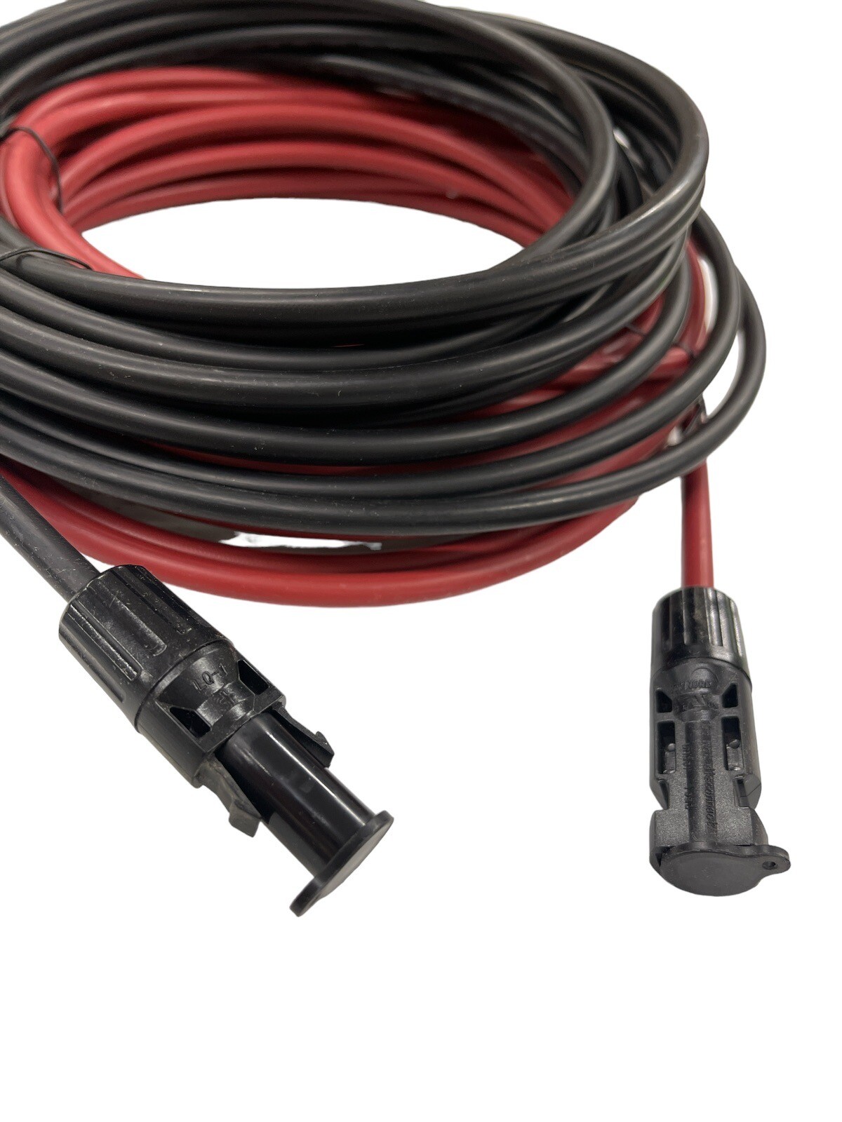 Solar Panel MC4 Negative & Positive Power Cables 25' Cables