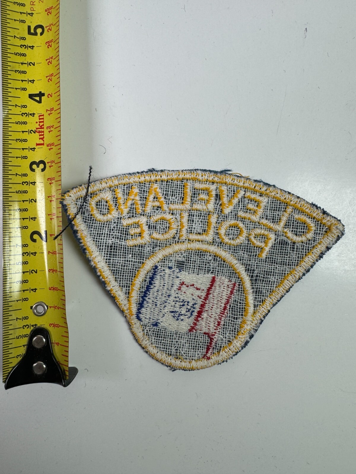 Cleveland Police Ohio OH Patch D3