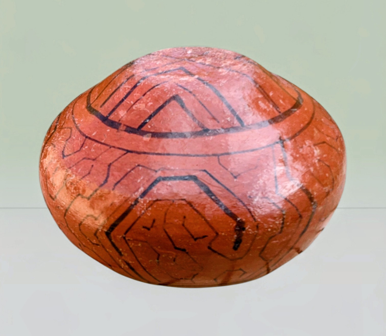 Shipibo-Conibo Tribe Polychrome Pottery Peruvian Handmade