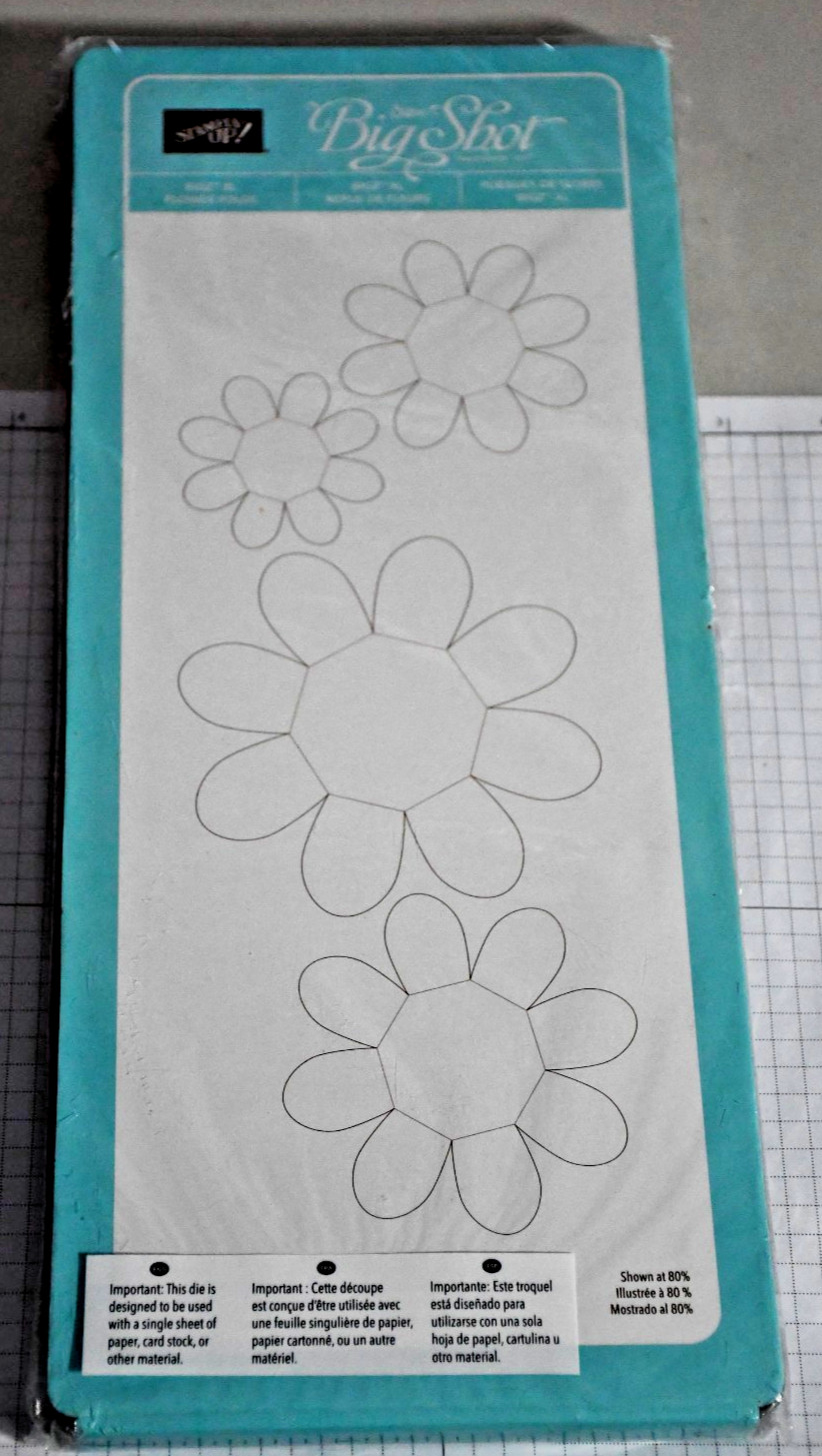 Stampin' Up! Sizzix Bigz XL FLOWER FOLDS Die 115970 - Retired