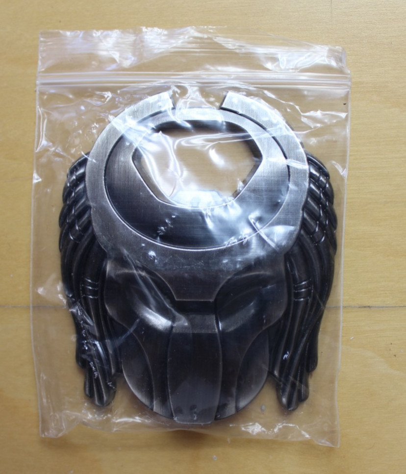 Predator Bottle Opener Brushed Steel Loot Crate Exclusive 3"