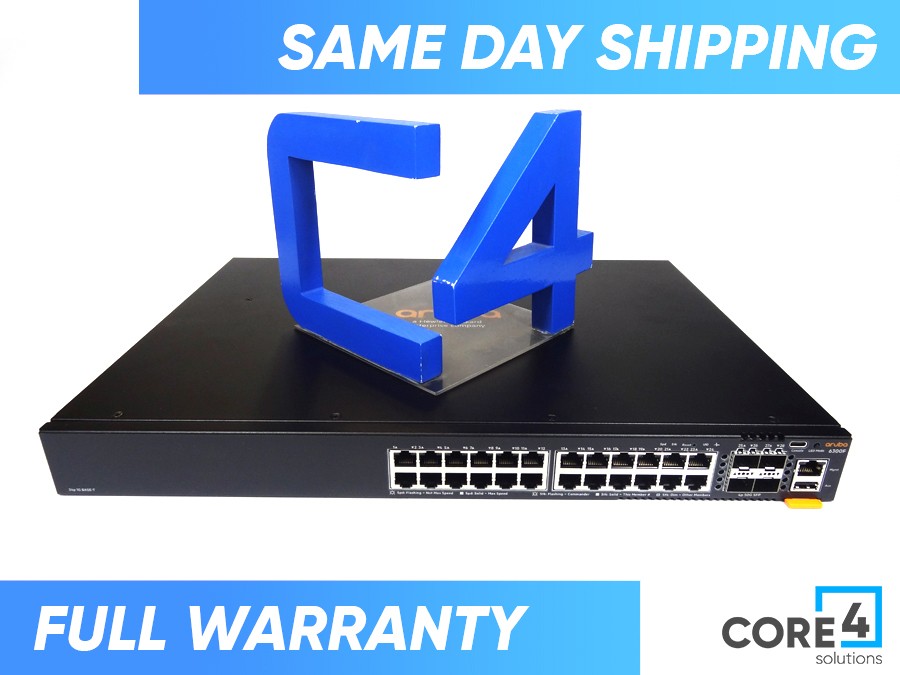 HP JL668A ARUBA 6300F 24G 4SFP56 SWITCH  - JL668-61001