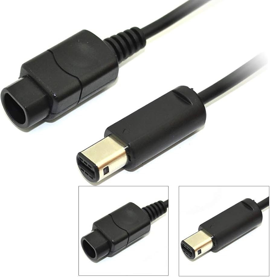 4X 6ft Wii/Gamecube Extension Cables for Nintendo Wii Gamecube GCN (4 Pack)