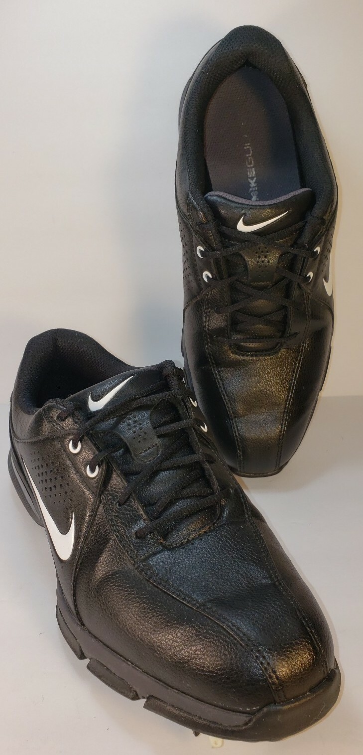 Nike Durasport III Golf Shoes Men's 8M 41EU Black White Swoosh 628527-002