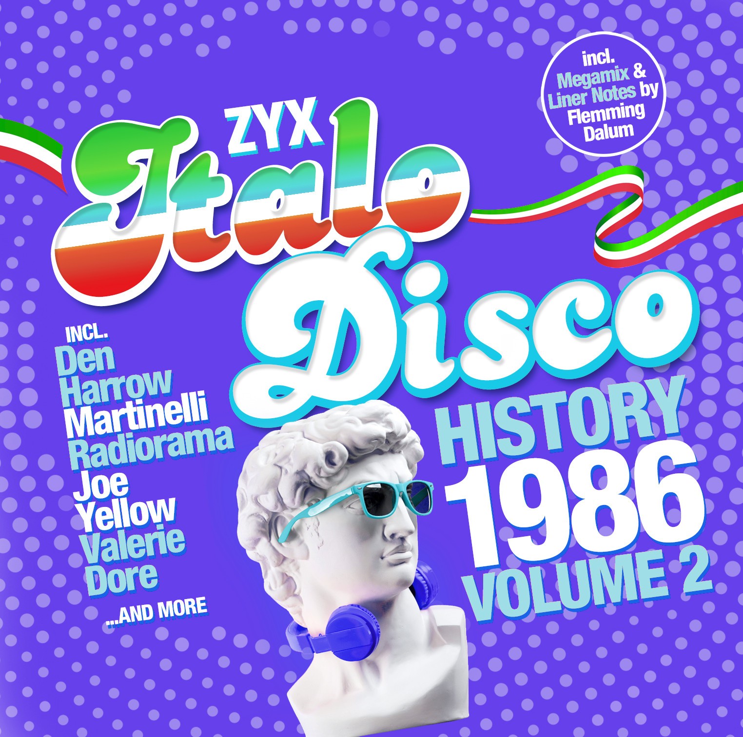 ZYX Italo Disco History 1986 Vol. 2 Compilation Album CD Sampler 2CDs