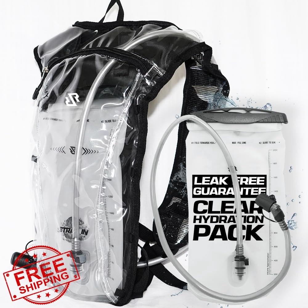 RaveRunner Festival Backpack Clear 2L Bladder