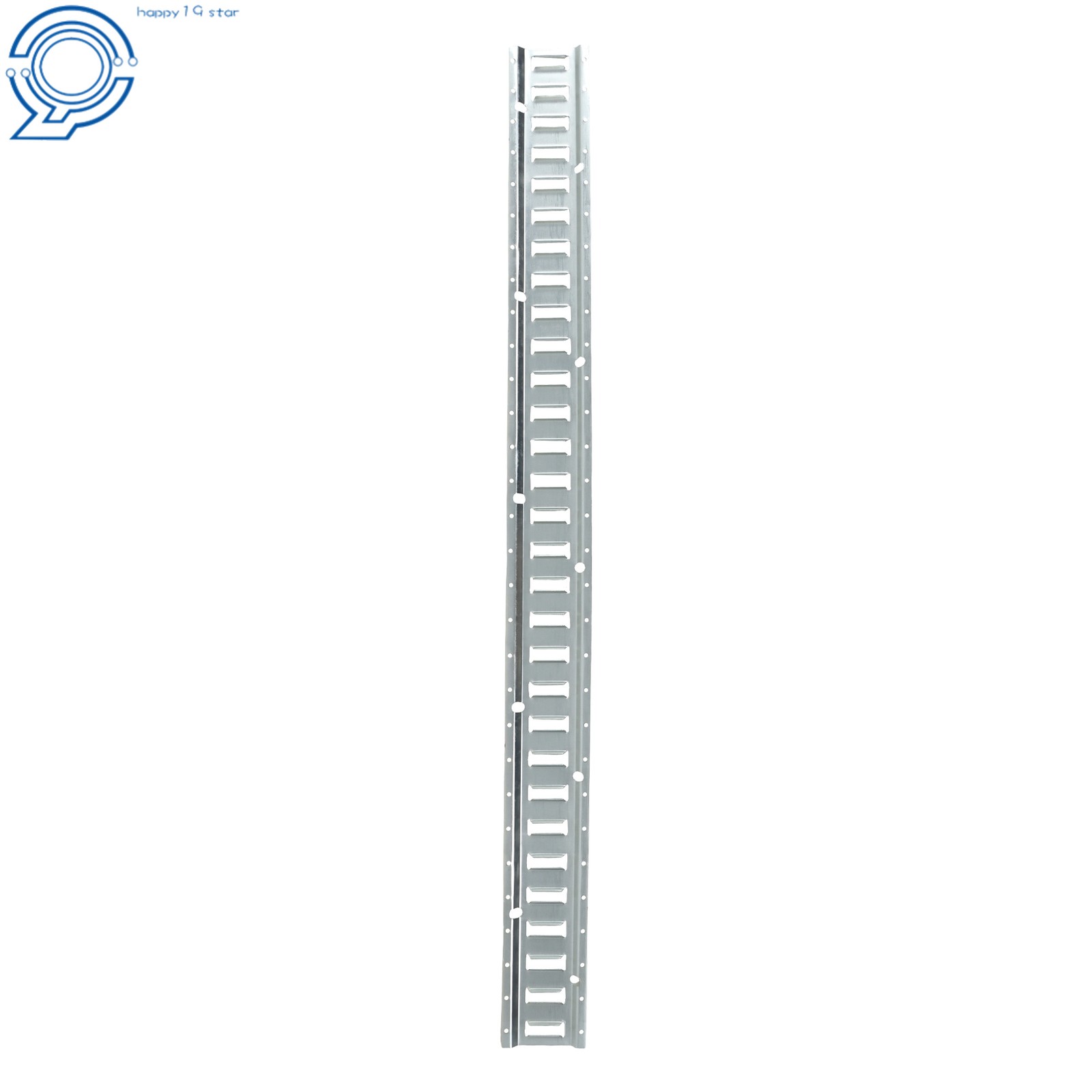 Steel E Track Tie-Down Rail Kit 2× 5' E Track Rails 12’ 16’ 20’ Ratchet Straps