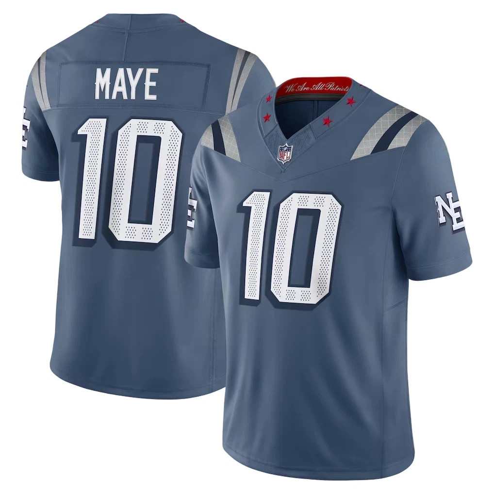 2025 Men's Patriots Rivalries Collection Limited Stitched Jersey