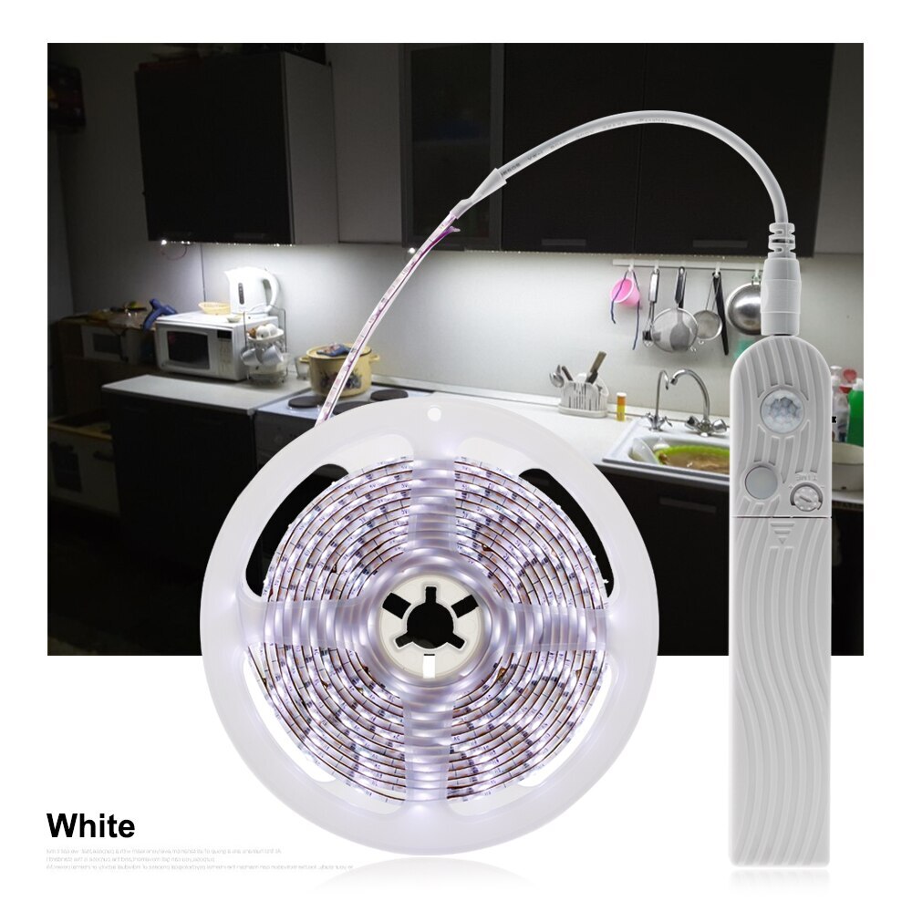 Motion Sensor LED Strip PIR Sensor LED Strip 2835 forDIY Under Bed Light Bedroom