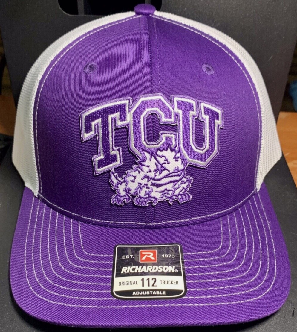 TCU Texas Christian University Horned Frogs Richardson 112 Snapback hat NCAA