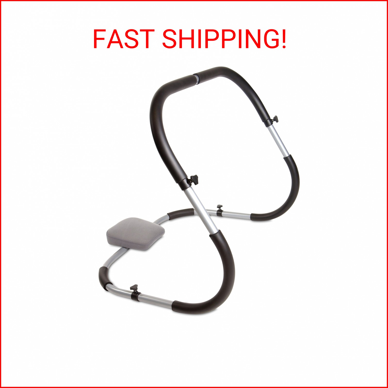 CAP Barbell Ab Trainer Silver/Black, Standard