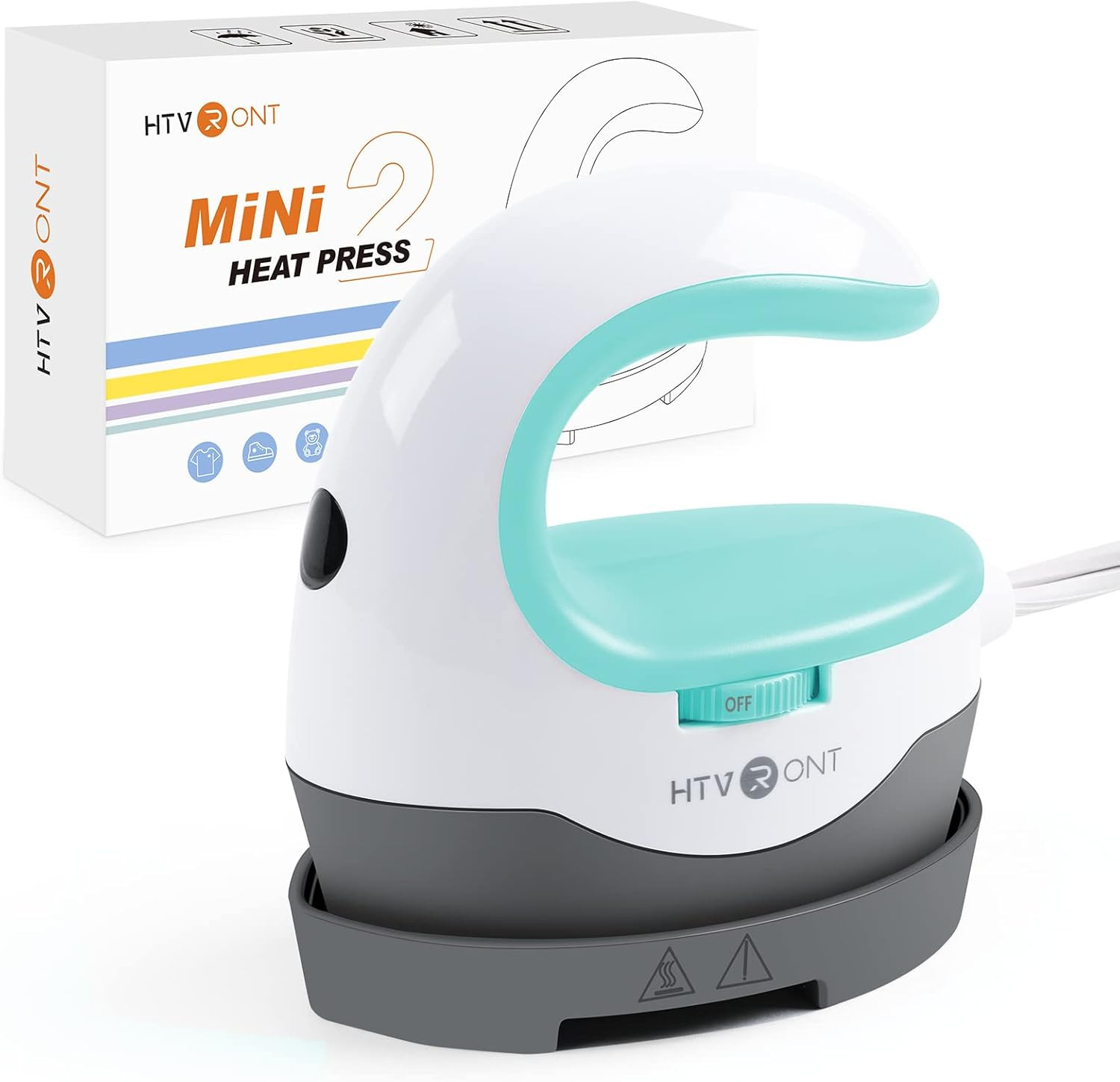 Heat Press Mini Heat Press Machine, Small Heat Press Portable Iron Press Machine