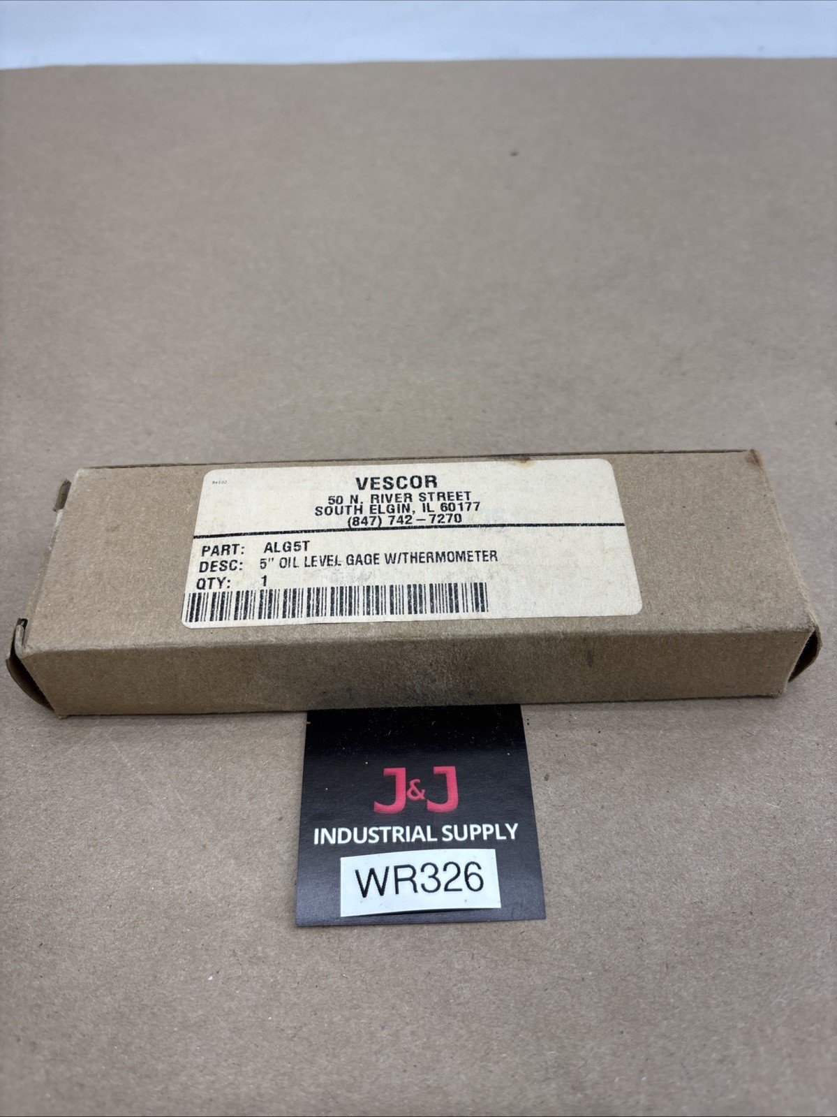 VESCOR ALG5T  New In Box  Fast Shipping Warranty