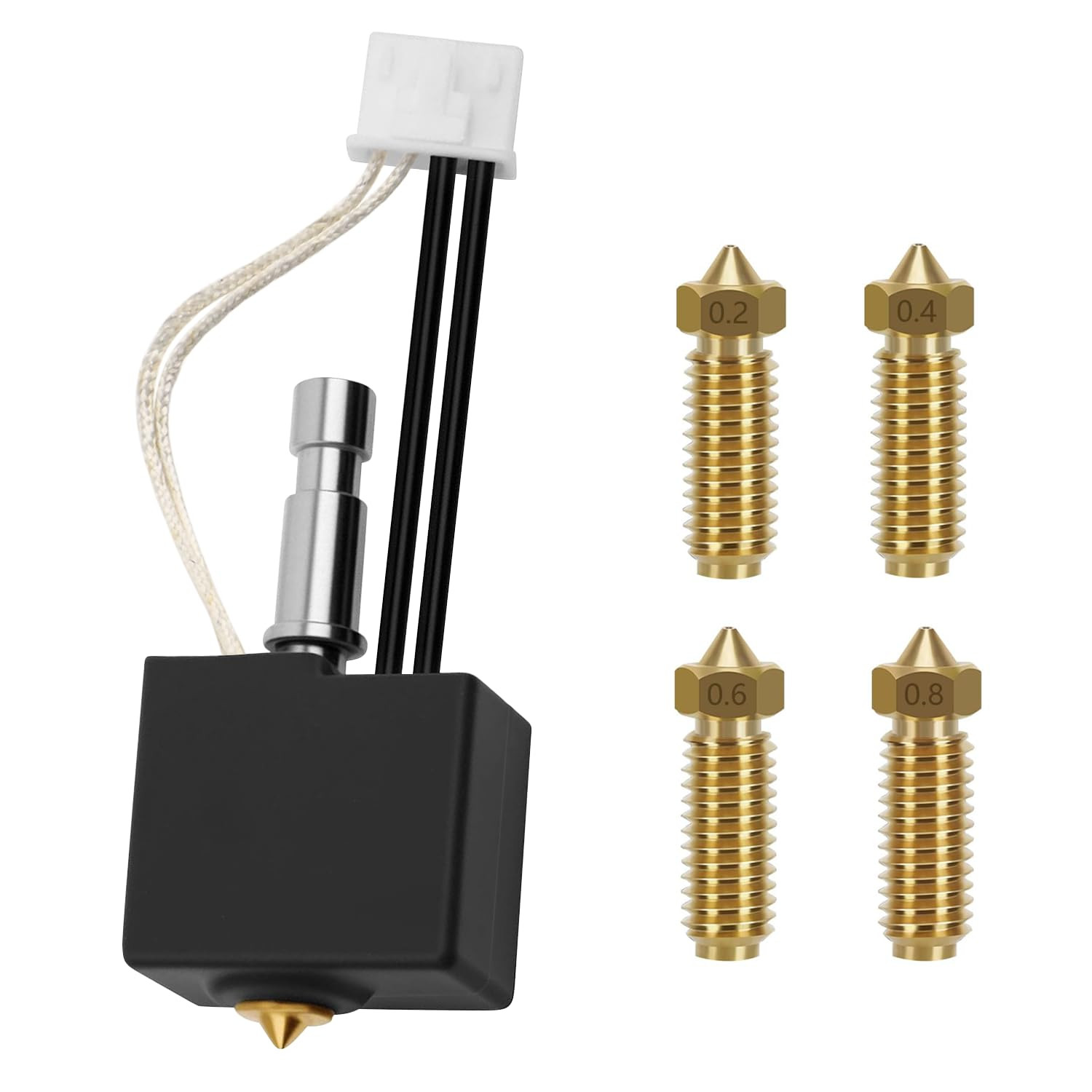 Upgrade Hotend Kit for Anycubic Kobra S1/Kobra S1 Combo 3D Printer, Assembled Ex