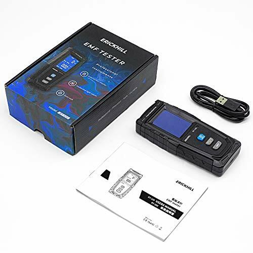 EMF METER Digital Electromagnetic Field Radiation Detector LCD Display ERICKHILL