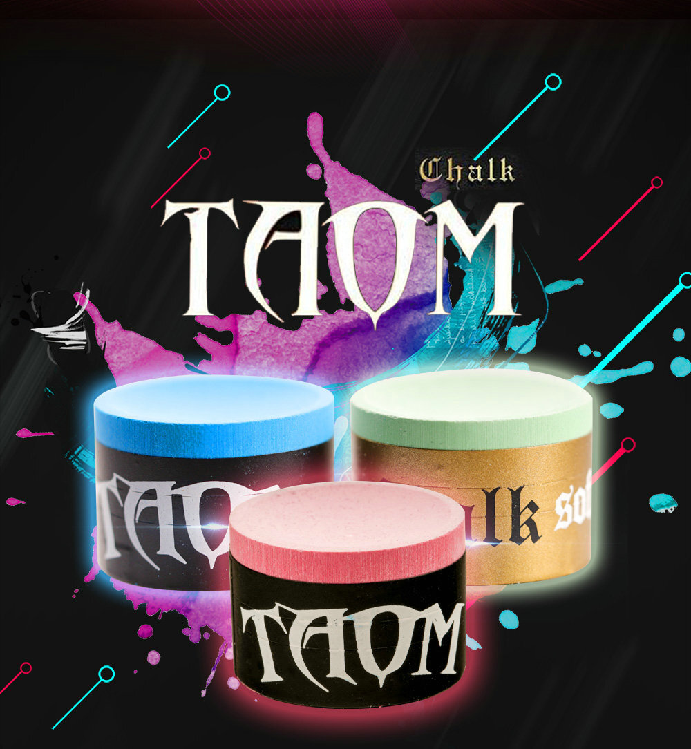 Original TAOM Billiard Pool Chalk