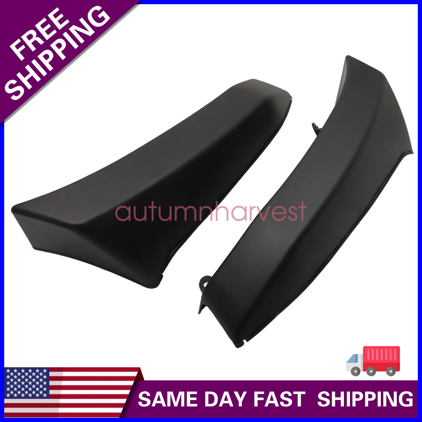 Fits Ram 4500 5500 2011-2018 Wheel Flare Molding New Front Left+Right Black