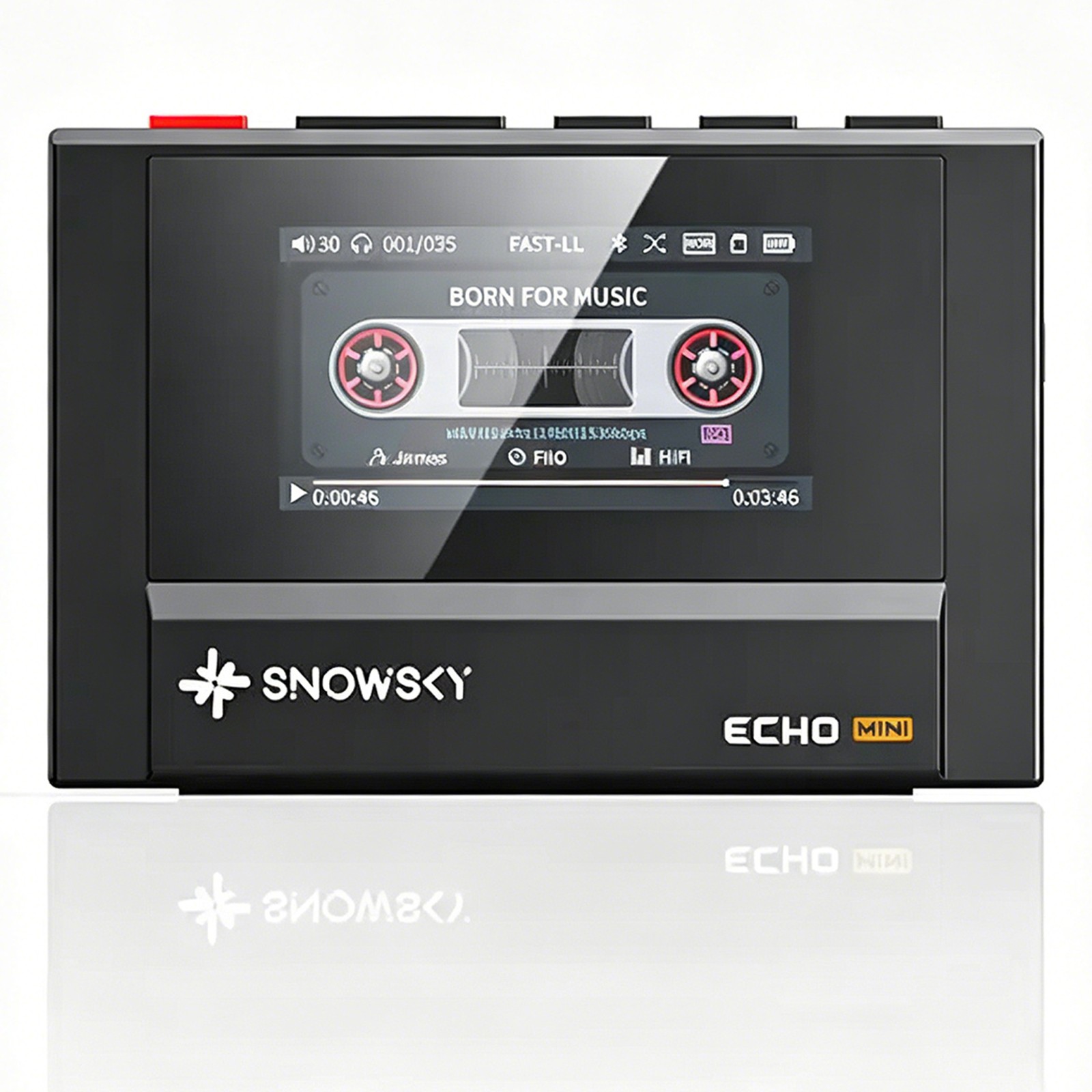 New Sealed SnowSky/FiiO Echo MINI HiFi Bluetooth Black Digital Music MP3 Player
