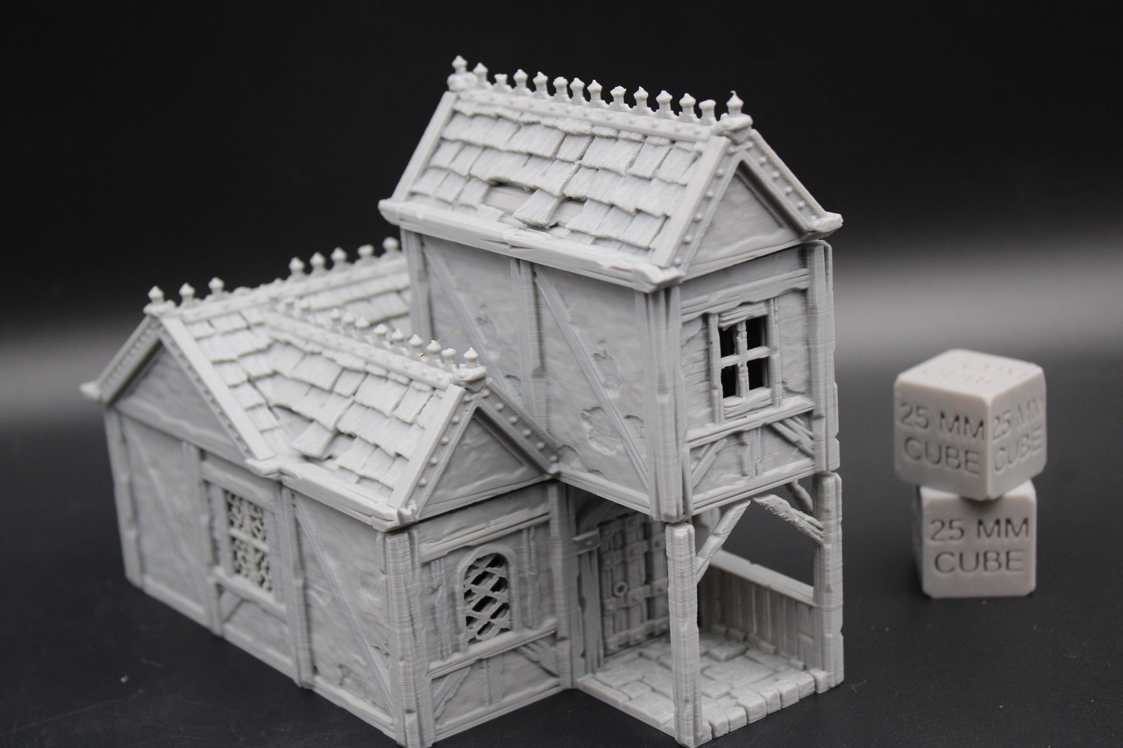 Tabletop Terrain Plaster Cob House 16of19 Town City Dnd RPG wargame skirmish 28-