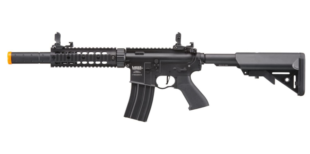 Lancer Tactical Gen 2 Airsoft Rifle SD M4 GEN 2 Polymer- Electric Full/Semi-Auto