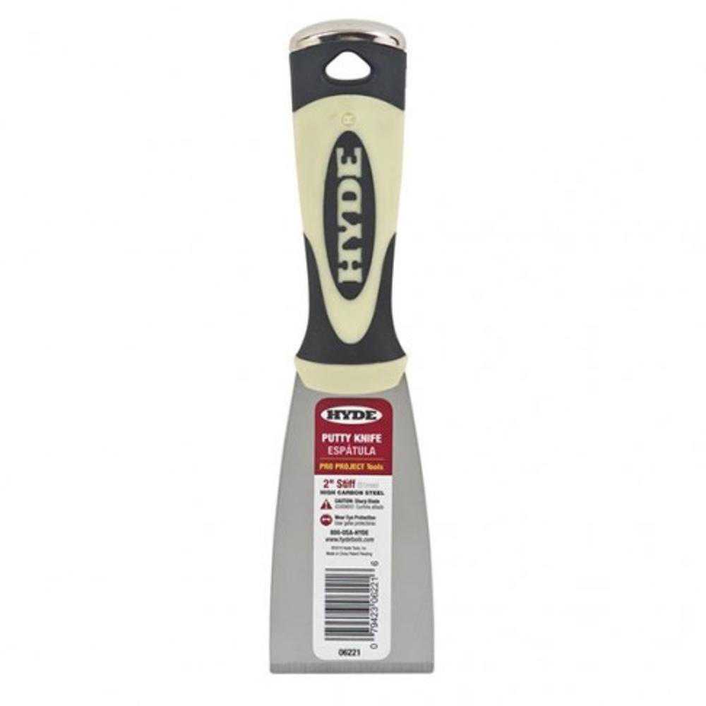 Hyde 06221 Stiff Pro Project Scraper / Putty Knife 51mm (2")