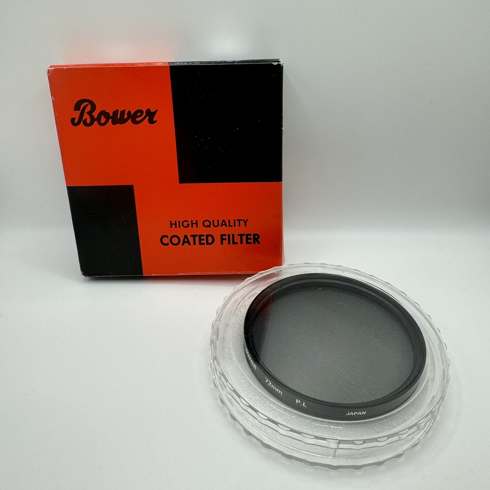 Bower 72 mm Circular Polarizing Filter Genuine Coated Optical Glass New In Box