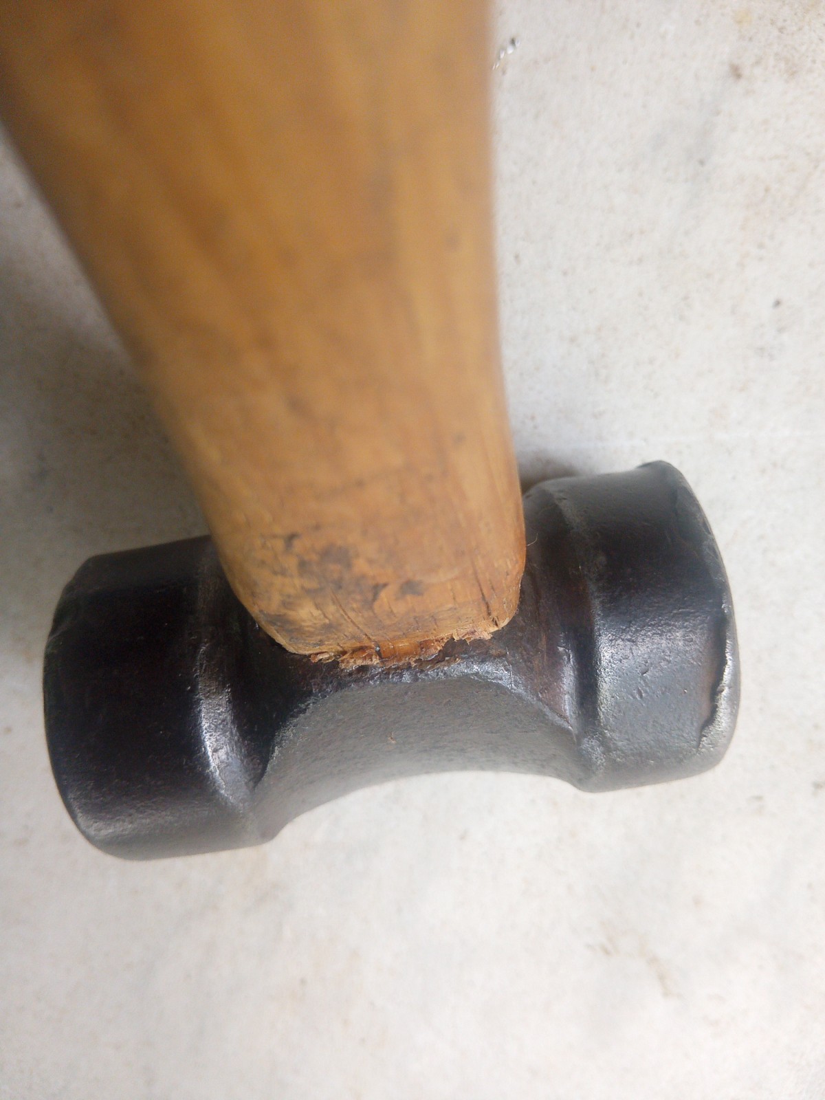 Vintage Blacksmith Hammer 2 Lb 1 Oz Forging Tool