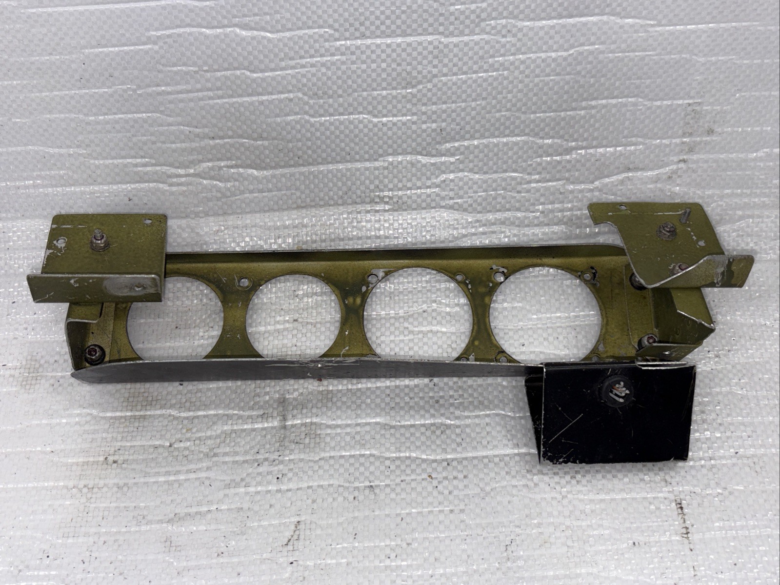 Avionics￼Mounting Panel W/Headphone Jack 2”x2 / 2.25”x2