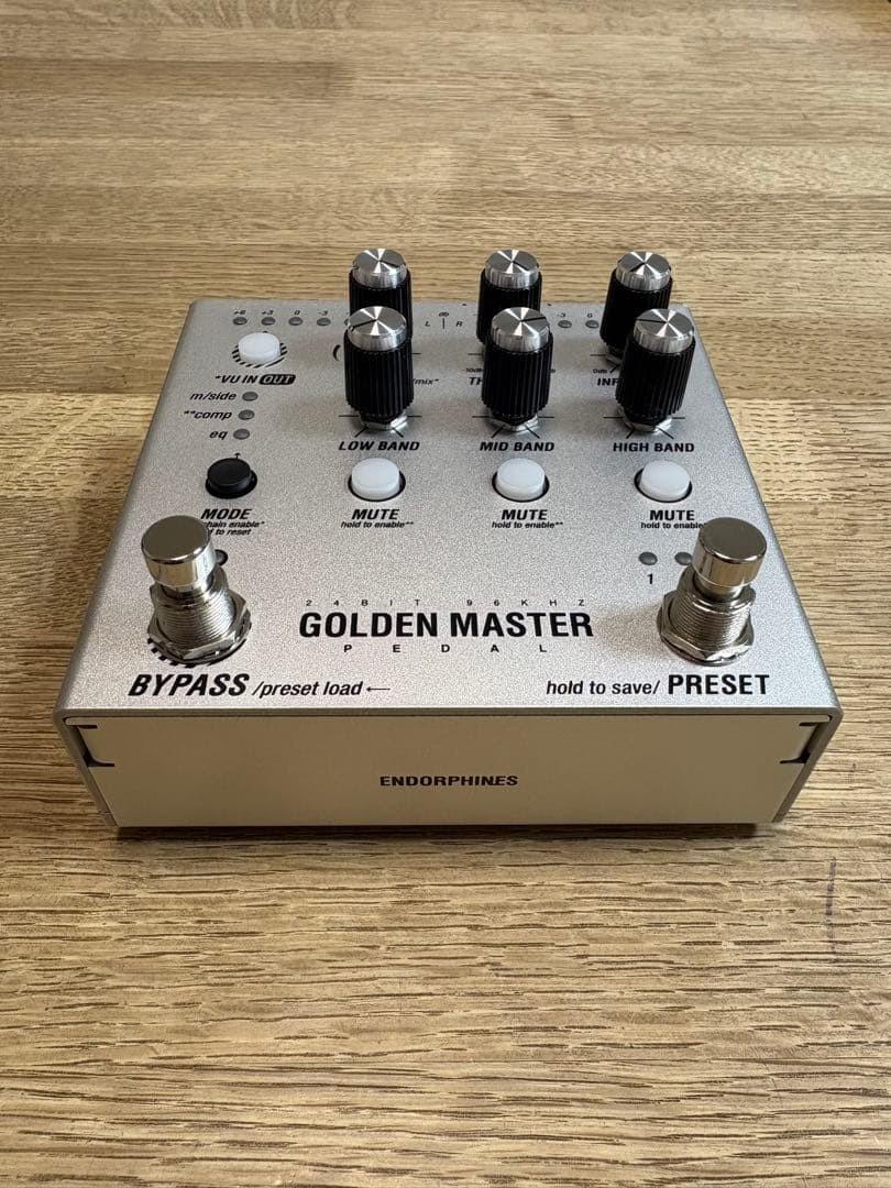 ENDORPHIN GOLDEN MASTER PEDAL with AC adapter