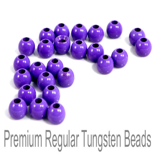 TroutLegend Tungsten RegularBore/Cyclops Beads Fly Tying 25 Colors x 5 Sizes
