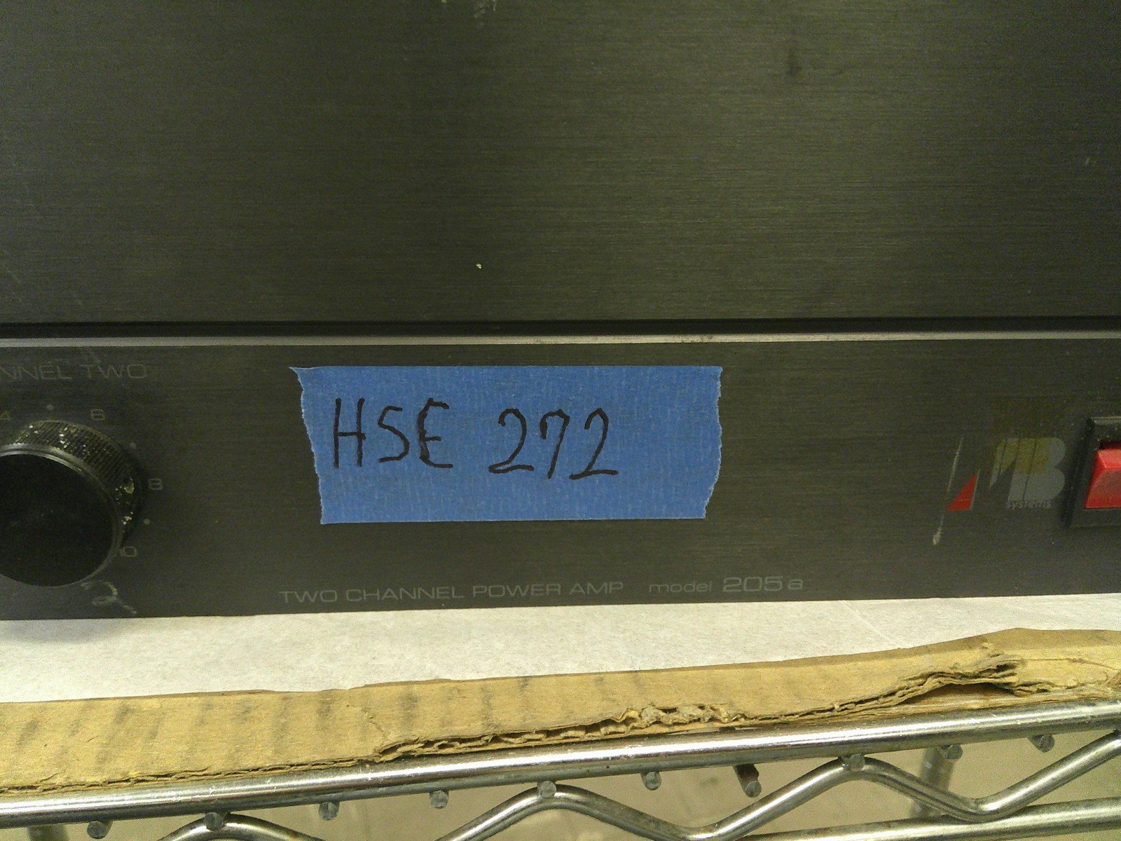AB SYSTEMS 205A TWO CHANNEL POWER AMP