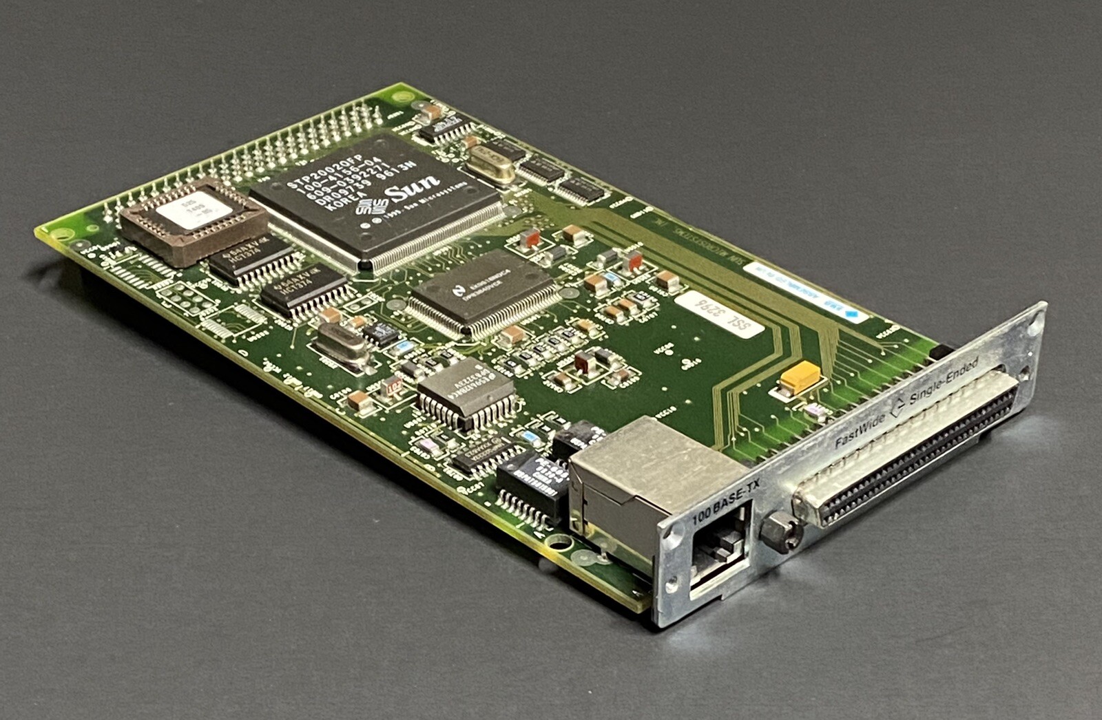 Sun 501-2739 Single-Ended Fast/Wide SCSI/FastEthernet X1018A SunSwift Card