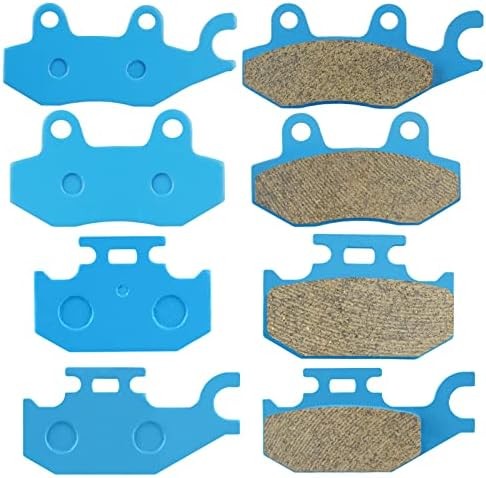 Ceramic Brake Pads Fit for CAN-AM Commander Max 1000 DPS XT 2014, Front and Rear