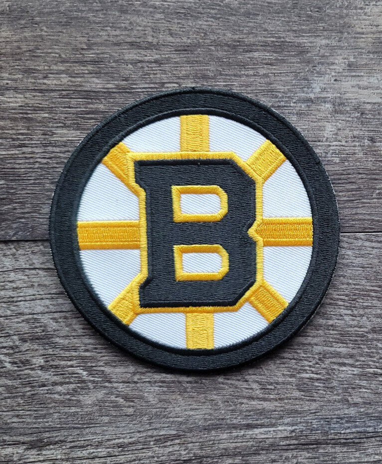 Boston Bruins Centennial Logo Jersey Patch Hockey Jersey Patch 2nd Version 100