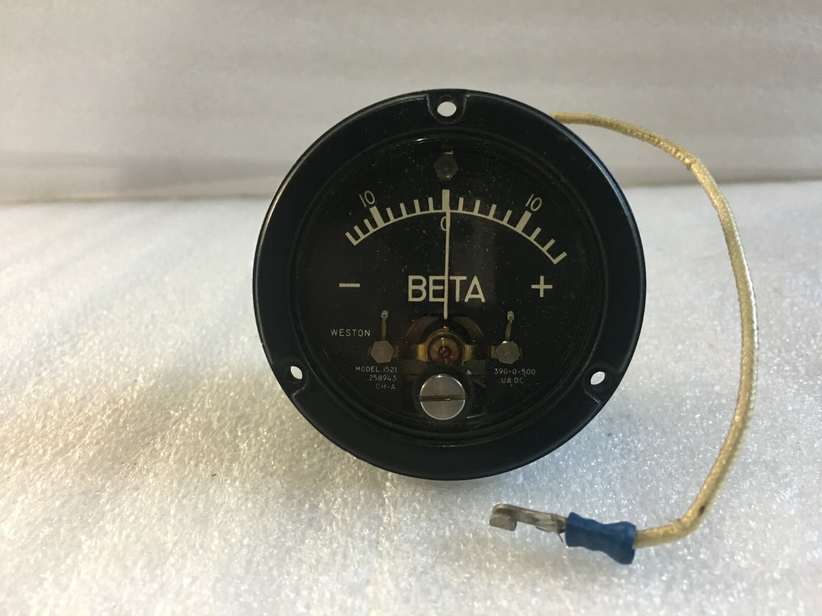 Aircraft Instrument Indicator By Weston Indicator P/N 254027 New