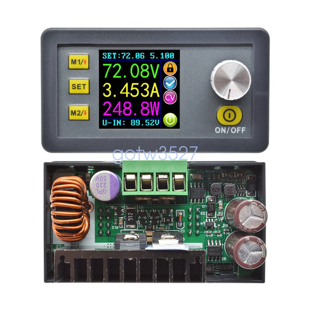 50V 5A Programmable Constant Voltage Current Regulated Power Supply Module