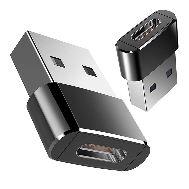 2 Pack USB C 3.1 Type C Female to USB 3.0 Type A Male Port Converter Adapter
