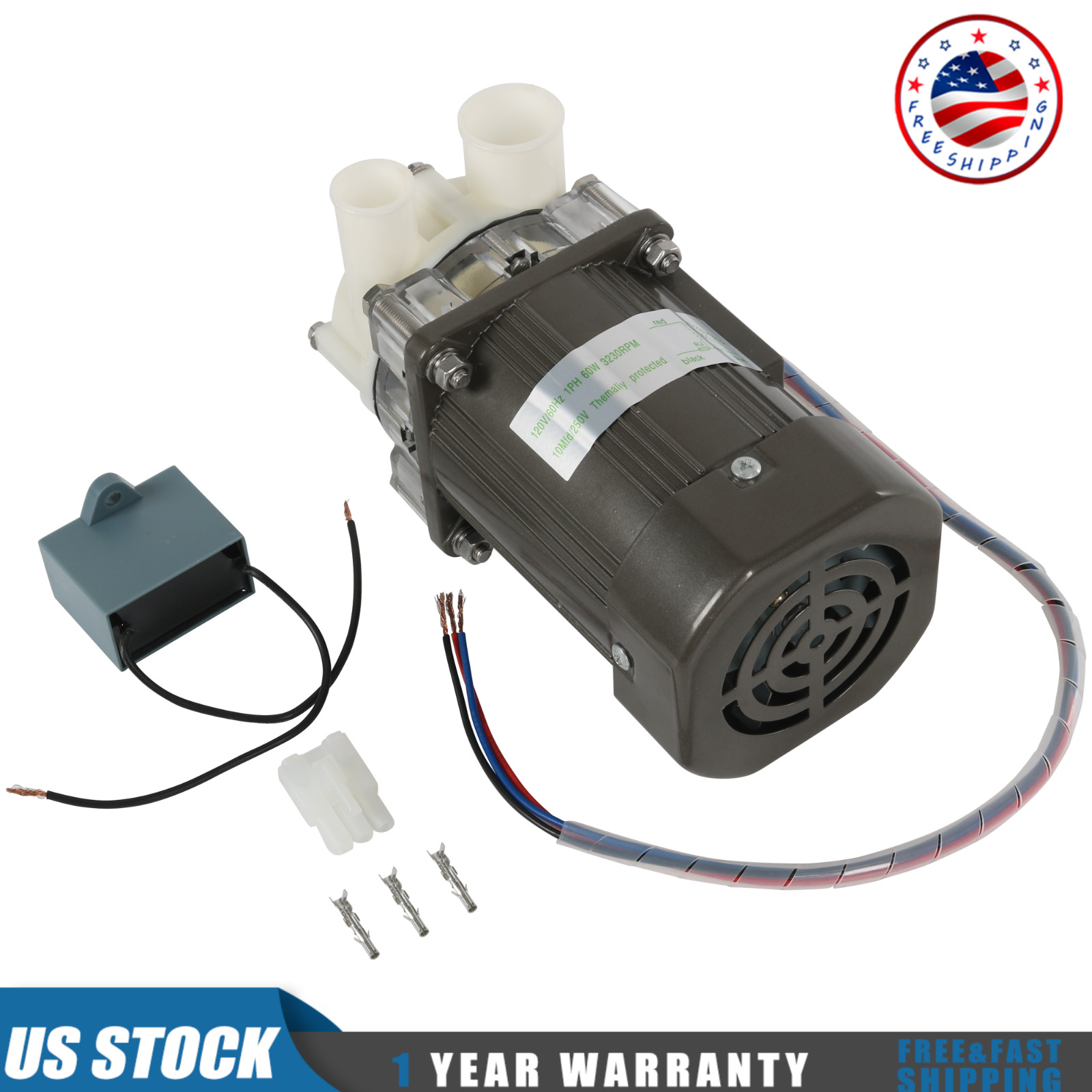 120V 60W Ice Machine Motor S-0730 213780A01 For Hoshizaki Ice Machine KM Series