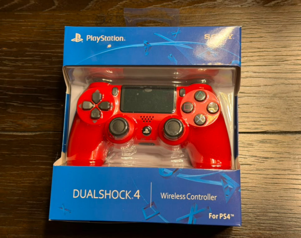 Sony PlayStation 4 DualShock 4 Wireless Controller Red PS4 OEM Gamepad