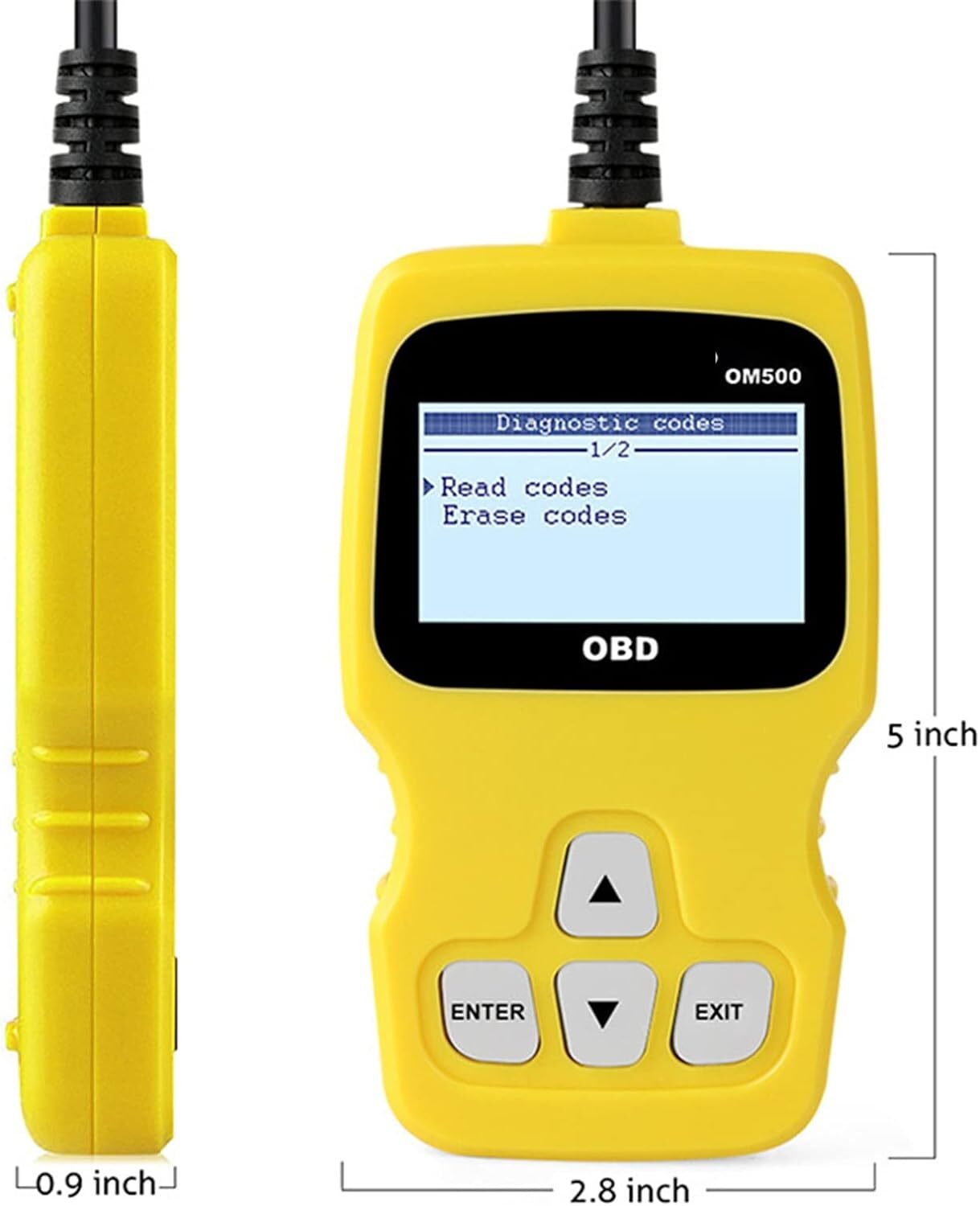 OM500 JOBD Scanner for Japanese Car 12V 16 pin OBD2 EOBD Diagnostics Tool Engine