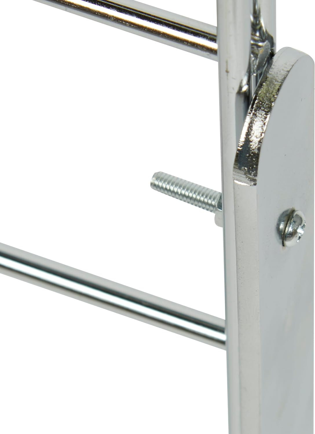 Set 2 Gridwall Panels 2' x 6' Grid Wall Display Chrome Steel 4 Legs Panel