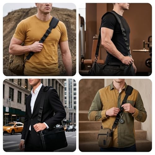 2 Pack Replacement Shoulder Strap for Bag, Universal Adjustable Padded